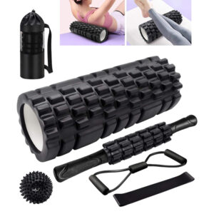 Deep Tissue Massage Roller with Muscle Roller Stick
