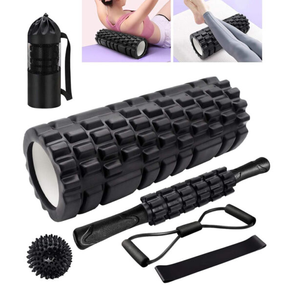 Deep Tissue Massage Roller with Muscle Roller Stick